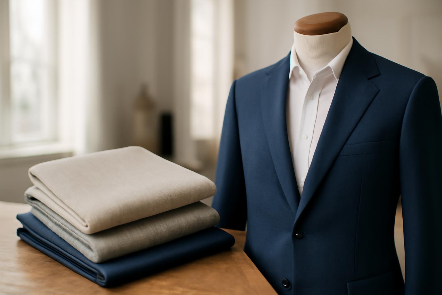 Vải cotton có phù hợp để may vest cưới nam không?