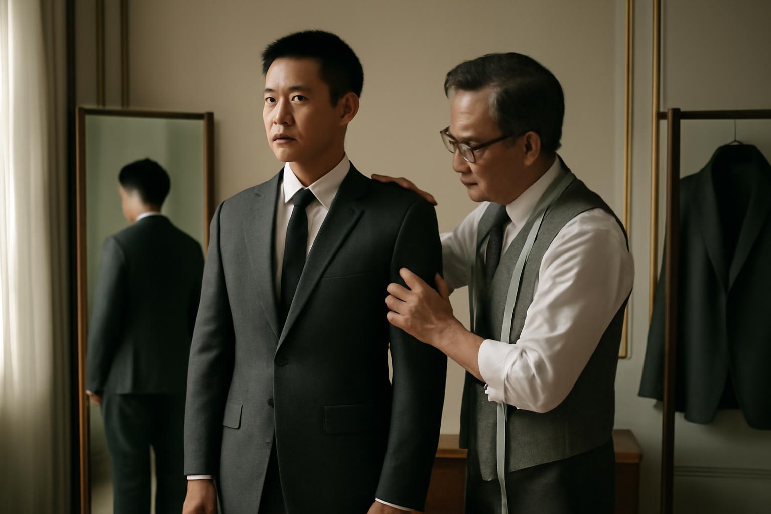 V&igrave; sao cần thử vest cưới nam may đo kỹ lưỡng