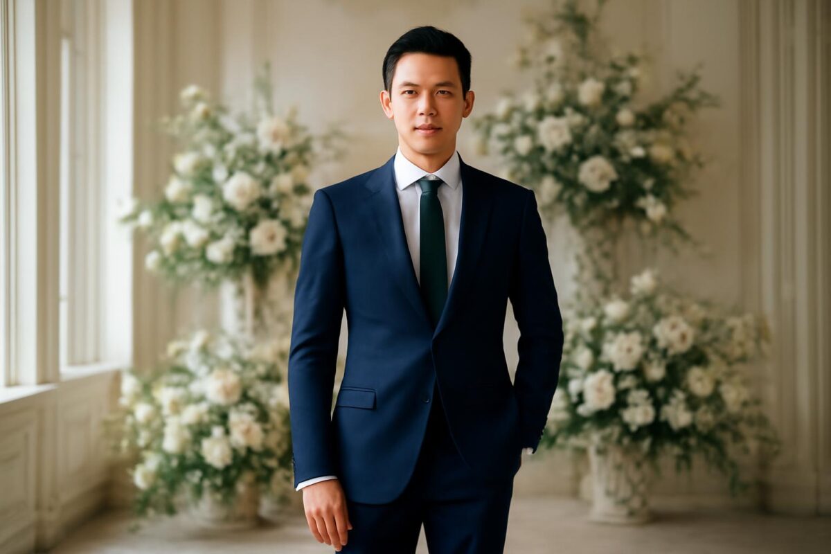 V&igrave; sao vest cưới nam slim fit ph&ugrave; hợp ch&uacute; rể tại TP HCM