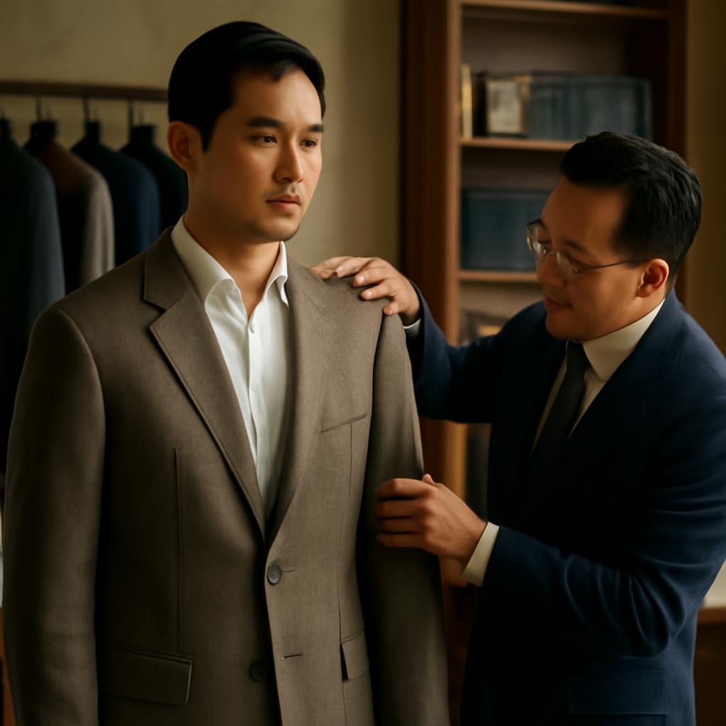 Cách chọn vest nam dáng suông vừa vặn, tôn dáng