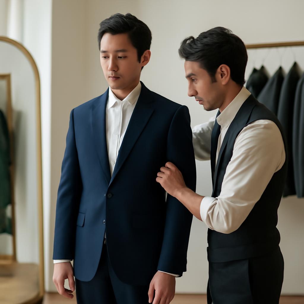 Cách chọn vest nam Hàn Quốc vừa vặn theo dáng người