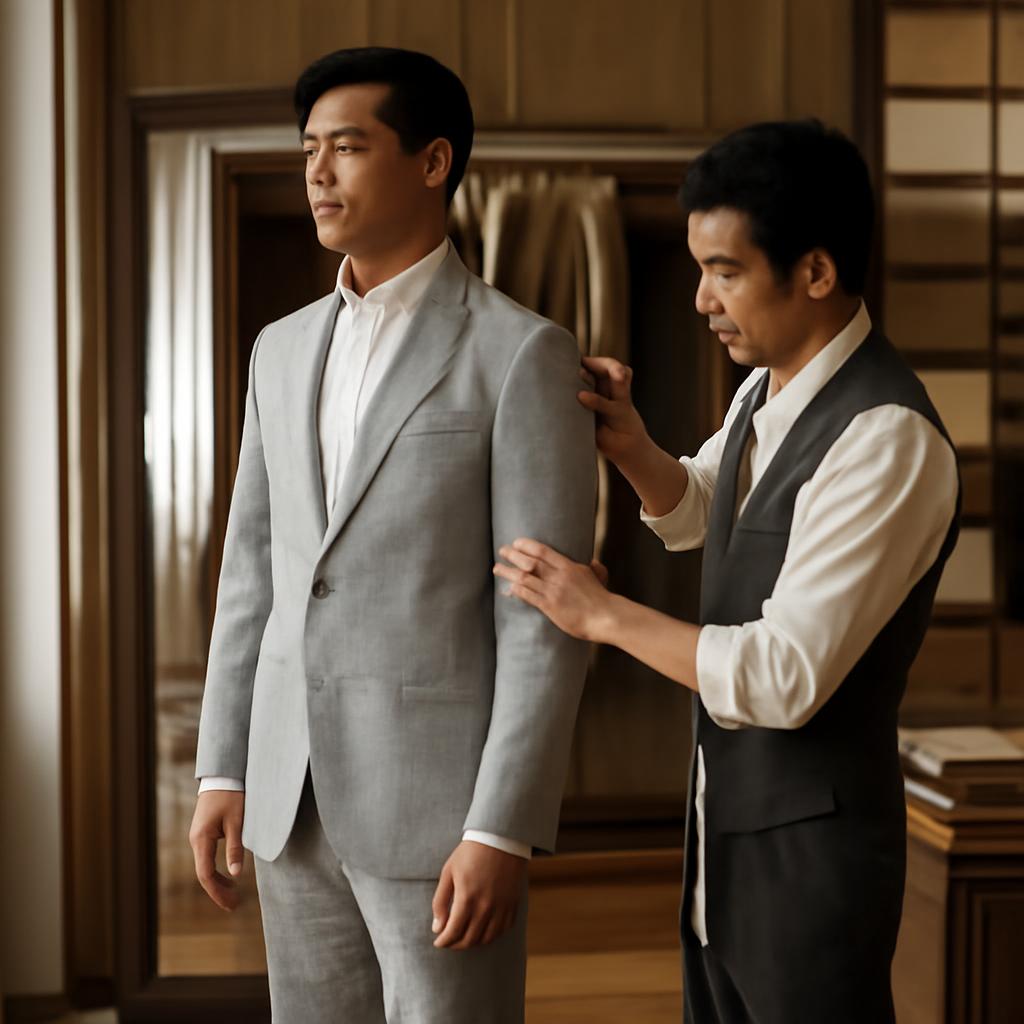 Cách chọn vest nam vải linen mát, đẹp và vừa vặn