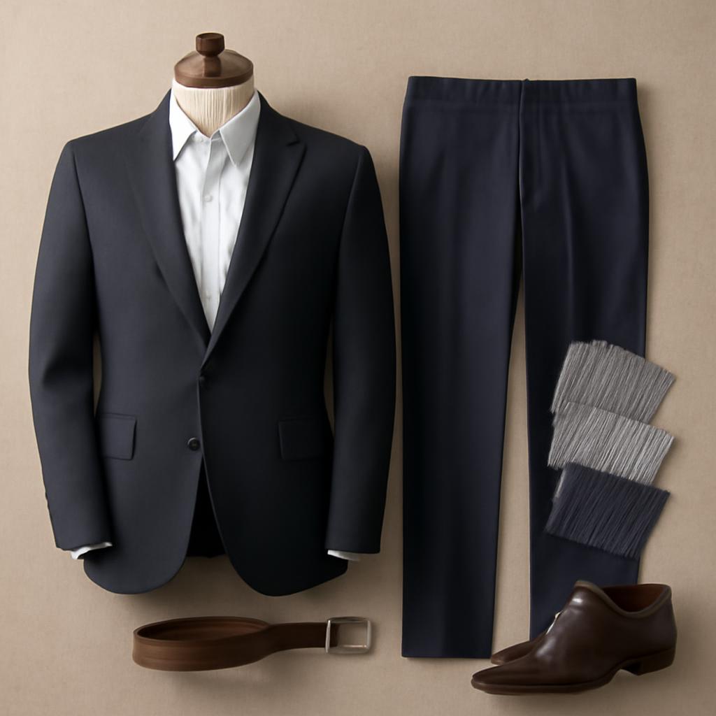 Chọn &aacute;o vest, quần v&agrave; chất liệu để gọn d&aacute;ng