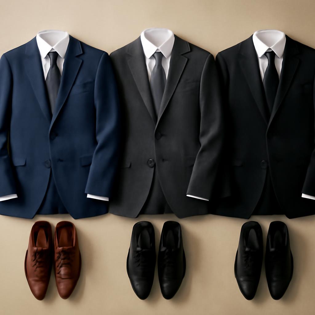 Chọn màu vest phù hợp với áo sơ mi trắng