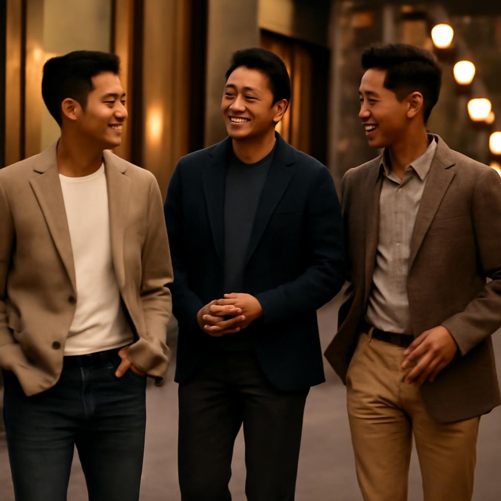 Công thức phối vest nam đi chơi theo từng hoàn cảnh
