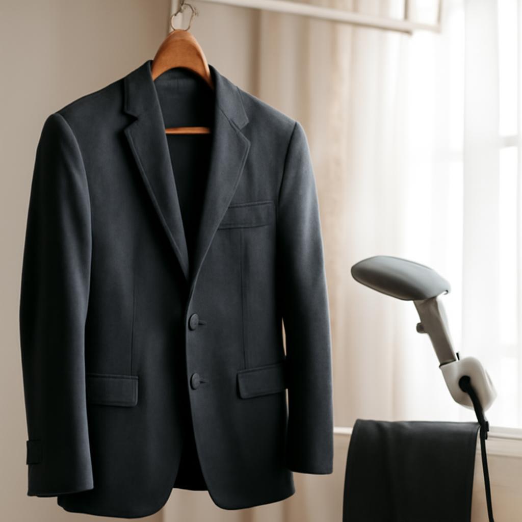 Làm khô và ủi vest để giữ phom dáng