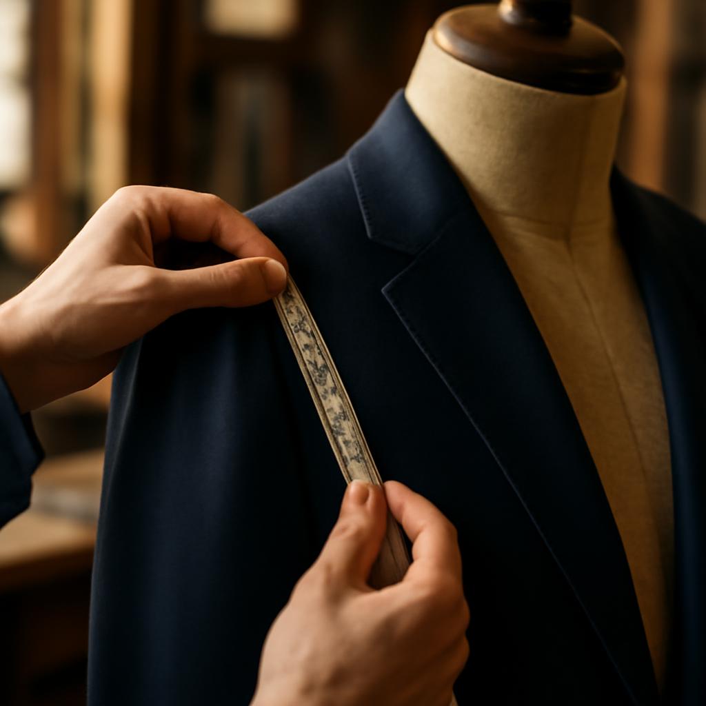 May đo và kiểm tra chất lượng vest nam