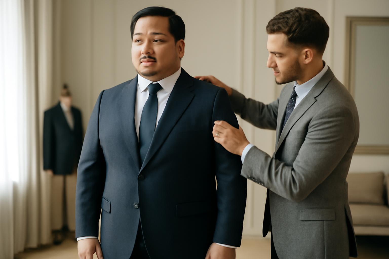 Nguy&ecirc;n tắc chọn vest nam cho người bụng to