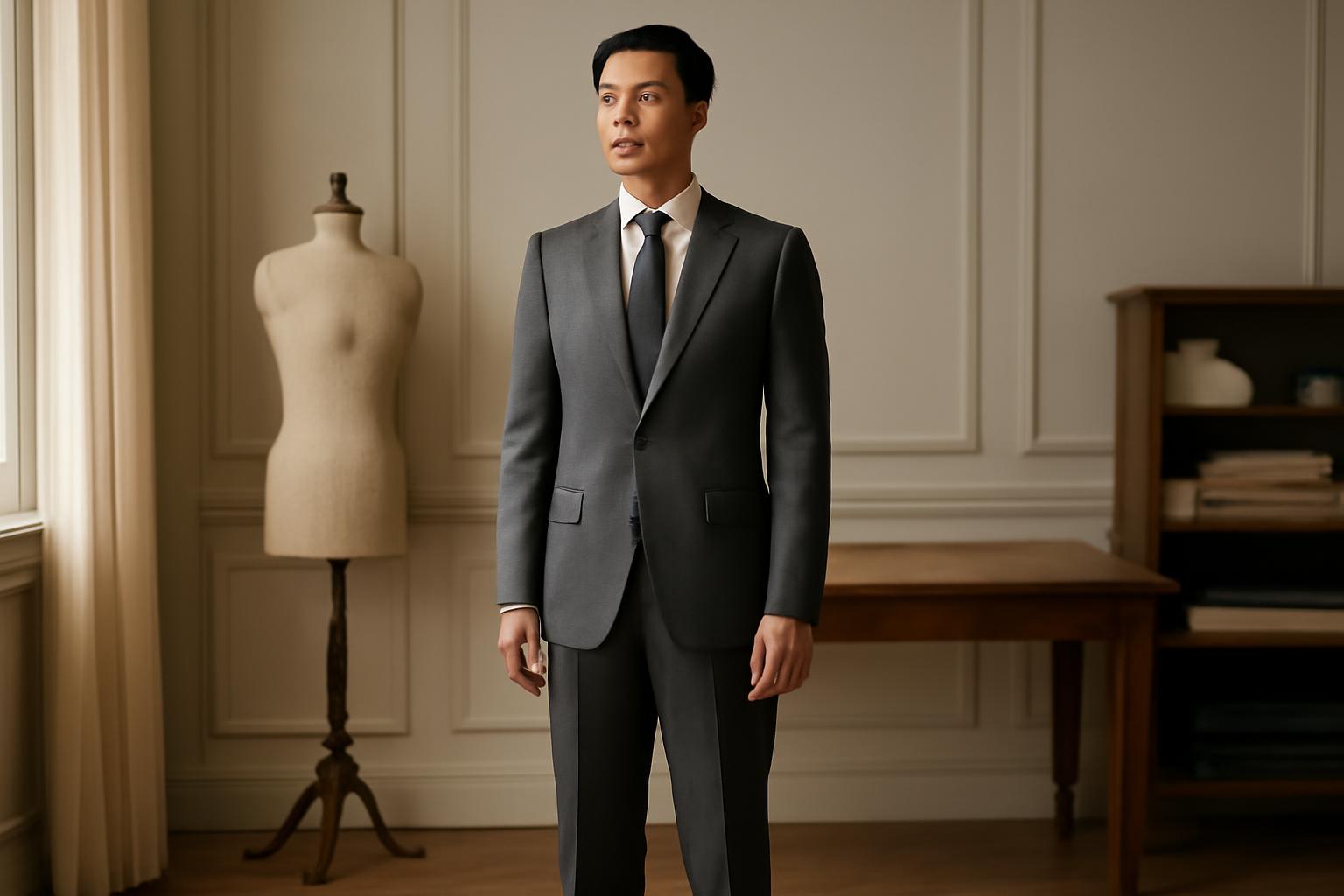 Nguyên tắc chọn vest nam cho người gầy