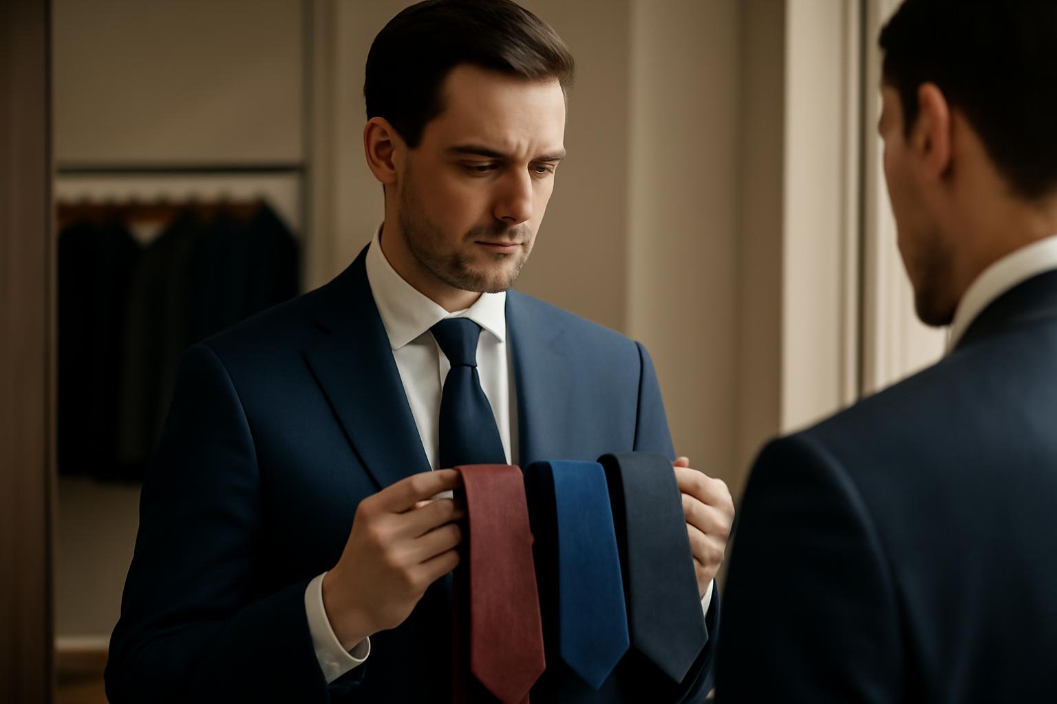 Nguyên tắc nền tảng khi chọn cà vạt cho vest nam