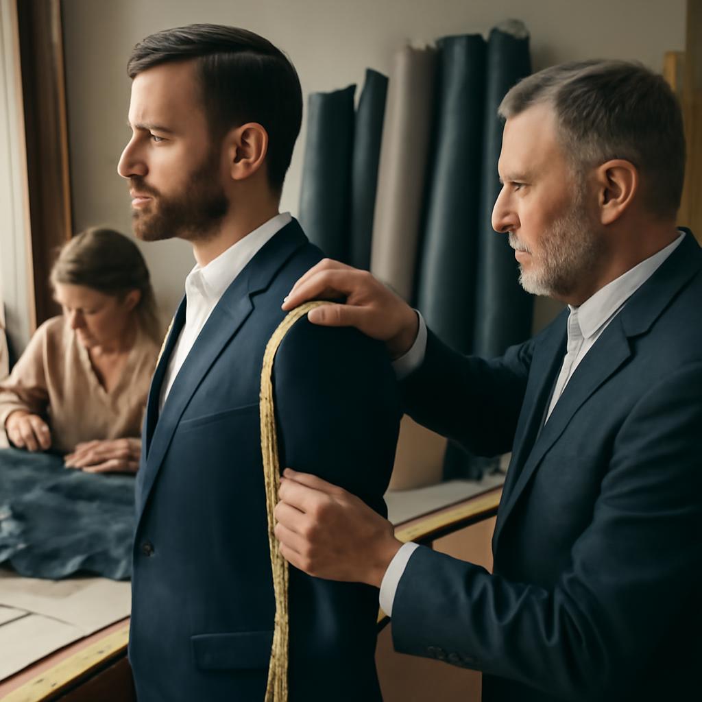 Quy tr&igrave;nh may vest cưới nam lấy nhanh từng bước
