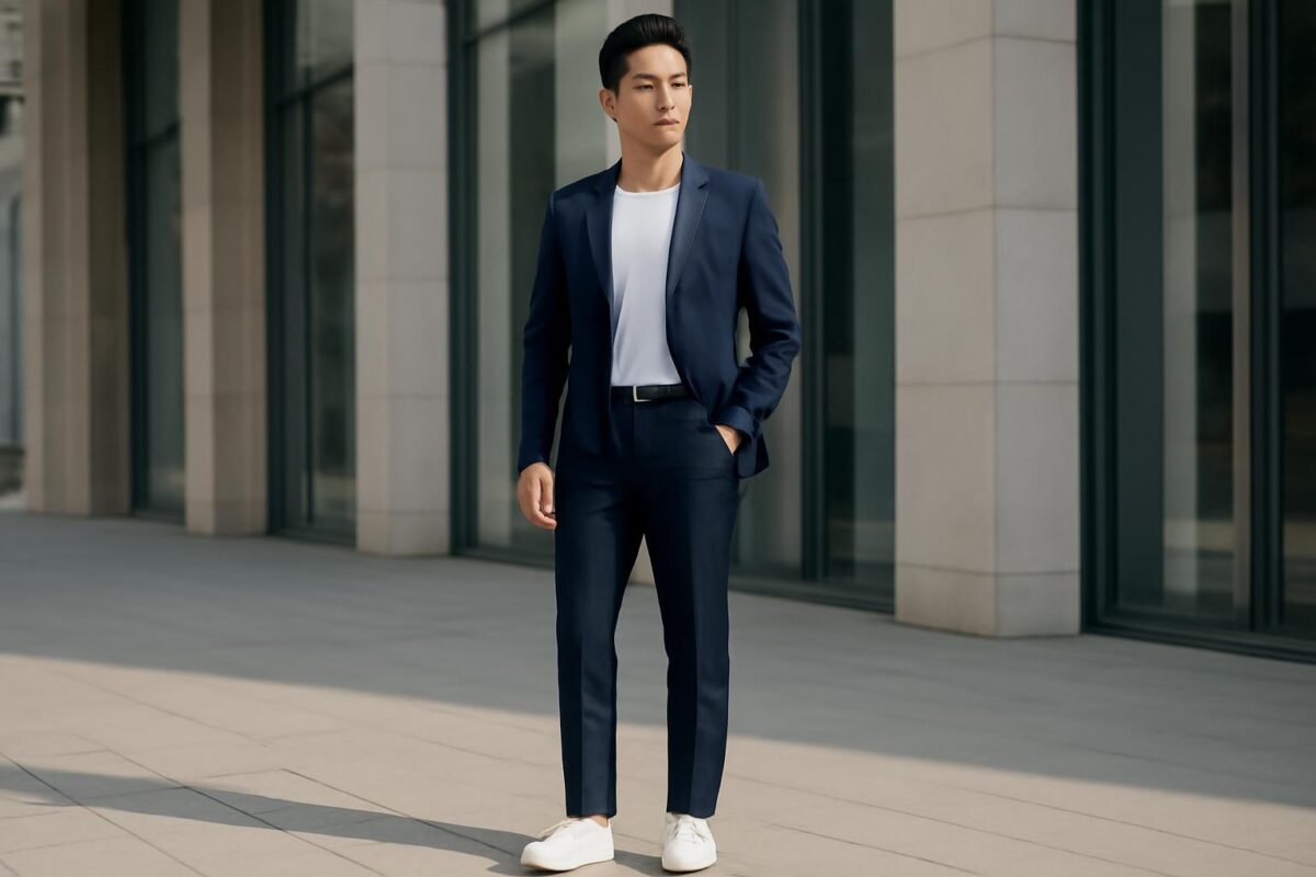 Vest nam phối giày thể thao có phù hợp không?