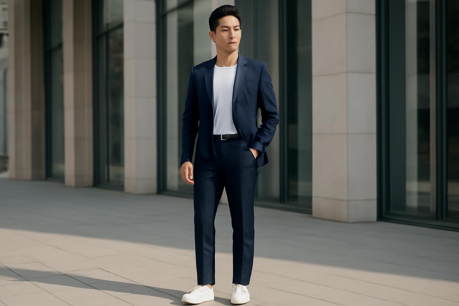 Vest nam phối giày thể thao có phù hợp không?