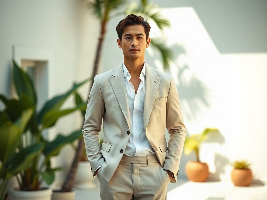 Vest nam vải linen có phù hợp cho mùa hè không?